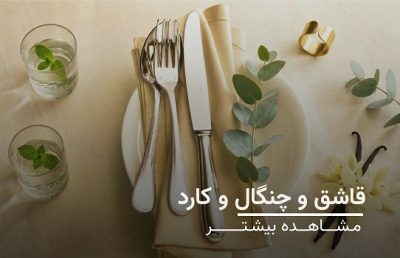 قاشق و چنگال و کارد