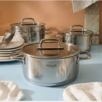 سرویس قابلمه استیل 8 پارچه پرایم برند Vivaldi